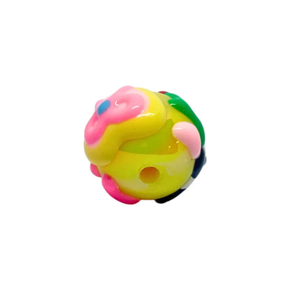 Panda Multicolor Cartoon Bead | 15mm
