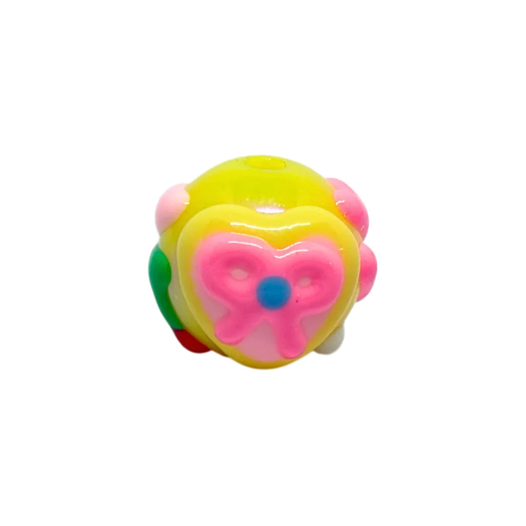 Panda Multicolor Cartoon Bead | 15mm