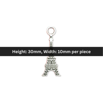 30x10 mm | Paris Eiffel Tower Charm