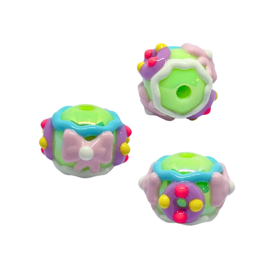 Pastel Bow Bead | 15mm
