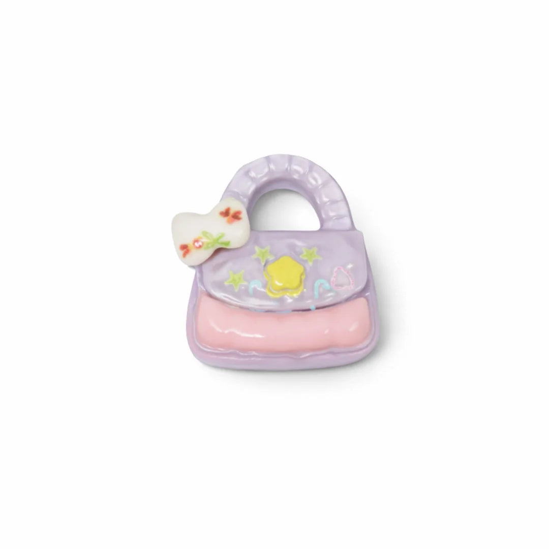 Acrylic | 21x20 mm | Pastel Purse With Floral