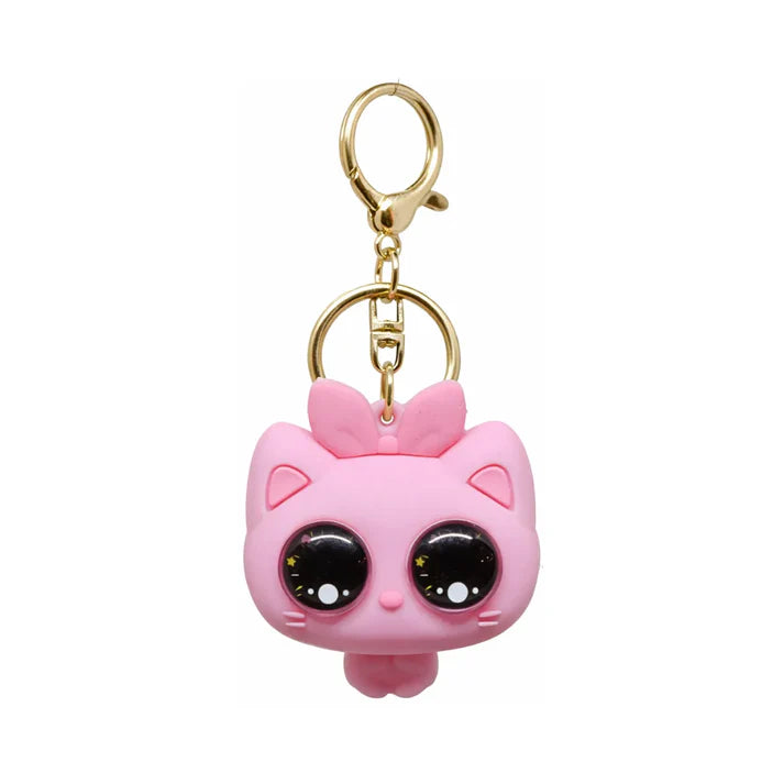 Cat Face Keychain