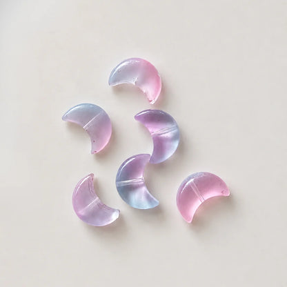 Moon Glass Beads