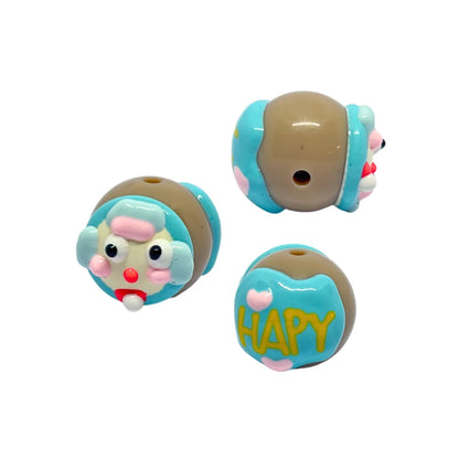 Playful Kawaii Bead | 15mm
