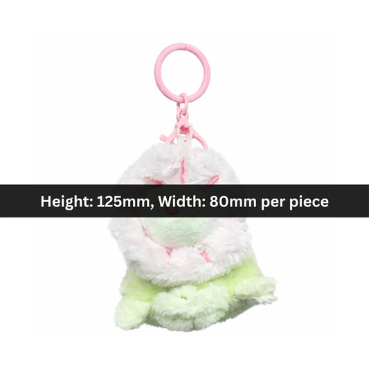 Plush Toy Dog Keychain