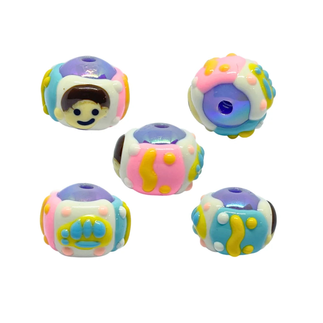Puppy Pop Cartoon Bead | 15mm