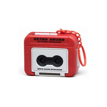 Retro Cassette Radio Keychain