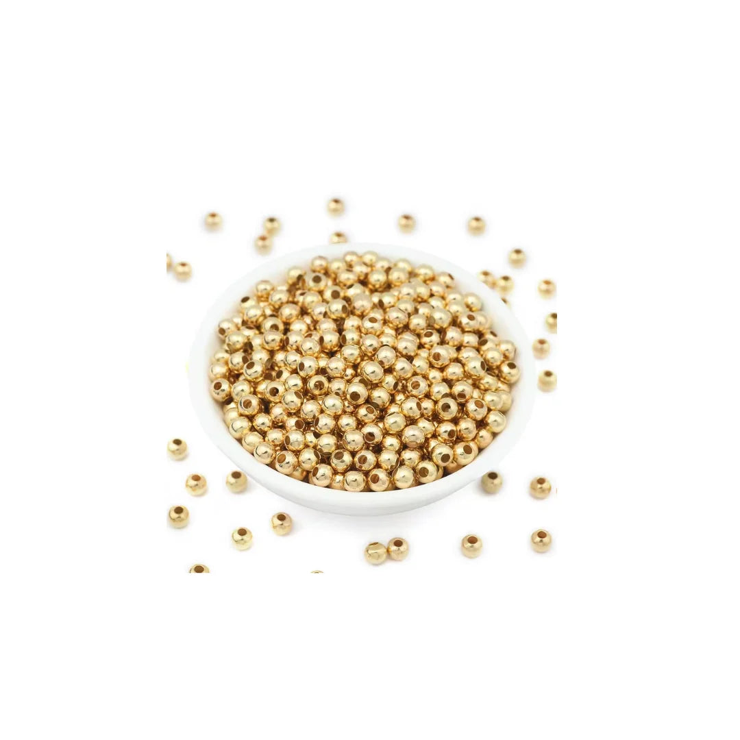 Stainless Steel | 2 mm | Round Beads Style - 04