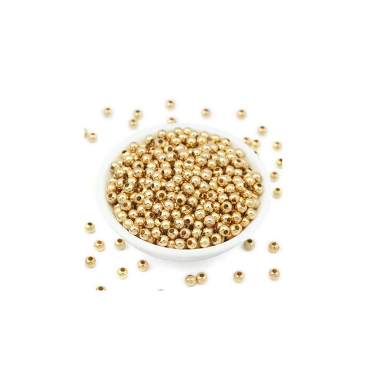 Stainless Steel | 2 mm | Round Beads Style - 04