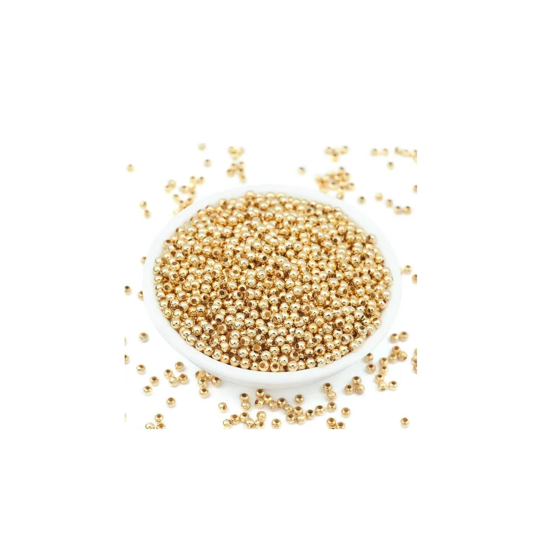 Stainless Steel | 2 mm | Round Beads Style 03