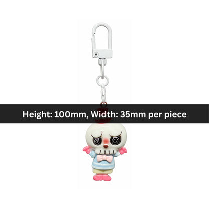 Sadie Clown Doll Keychain