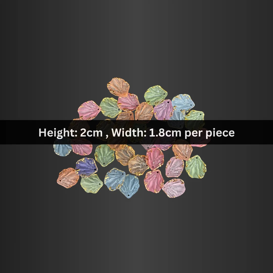 Acrylic | 20x18 mm | Shell Shaped Beads