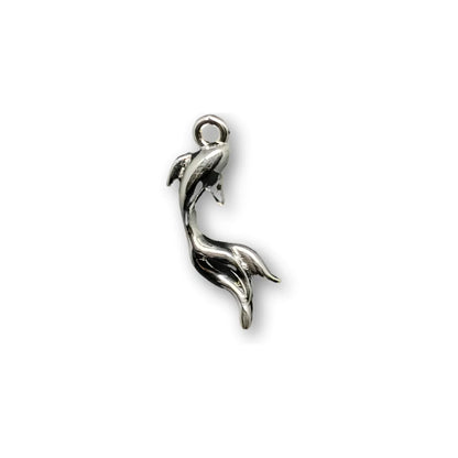 Stainless Steel | 17x9 mm | Dolphin Pendant Charm