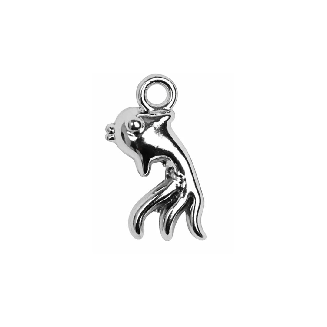 Stainless Steel | 15x5 mm | Fish Mini Charm