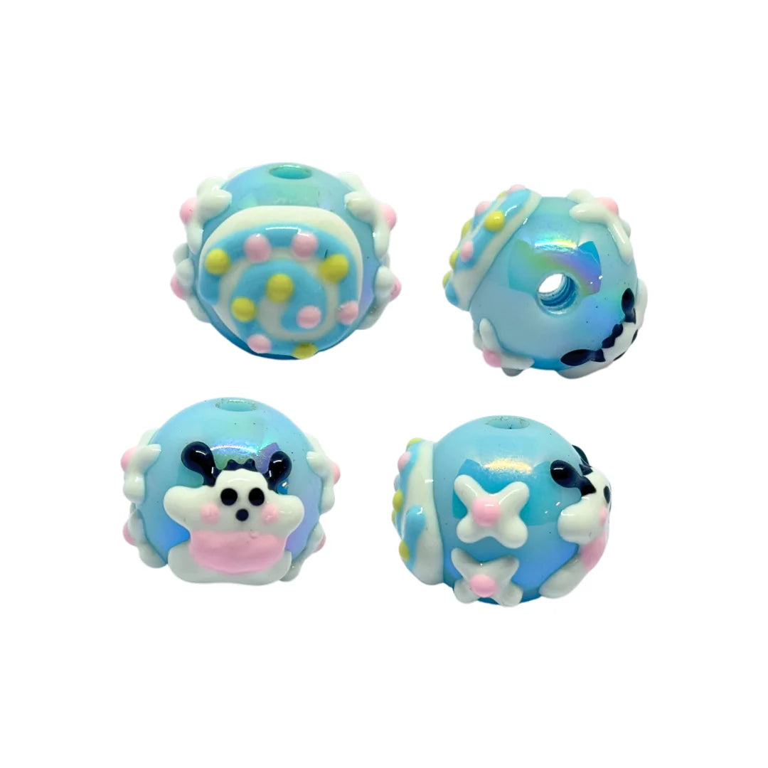 SkyBlue Bunny Bead | 15mm