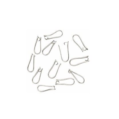 Stainless Steel | 20x7 mm | Pair of Ear Hook Style - 01
