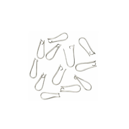 Stainless Steel | 20x7 mm | Pair of Ear Hook Style - 01