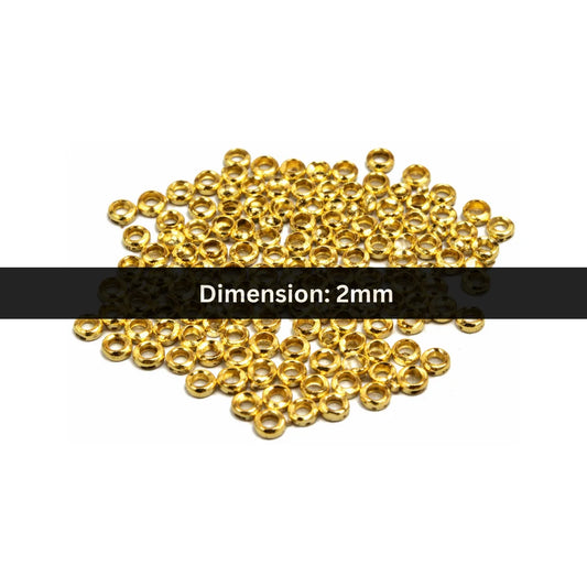 Stainless Steel | 2 mm | Round Beads Style 05