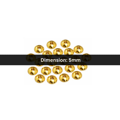 Stainless Steel | 5 mm | Rondelle Spacers