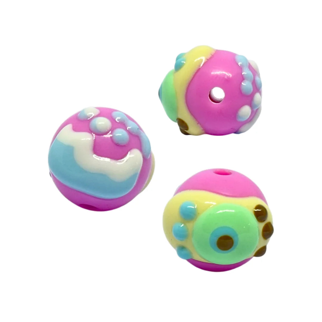 Sugar Wave Bead - Style 02 | 15mm