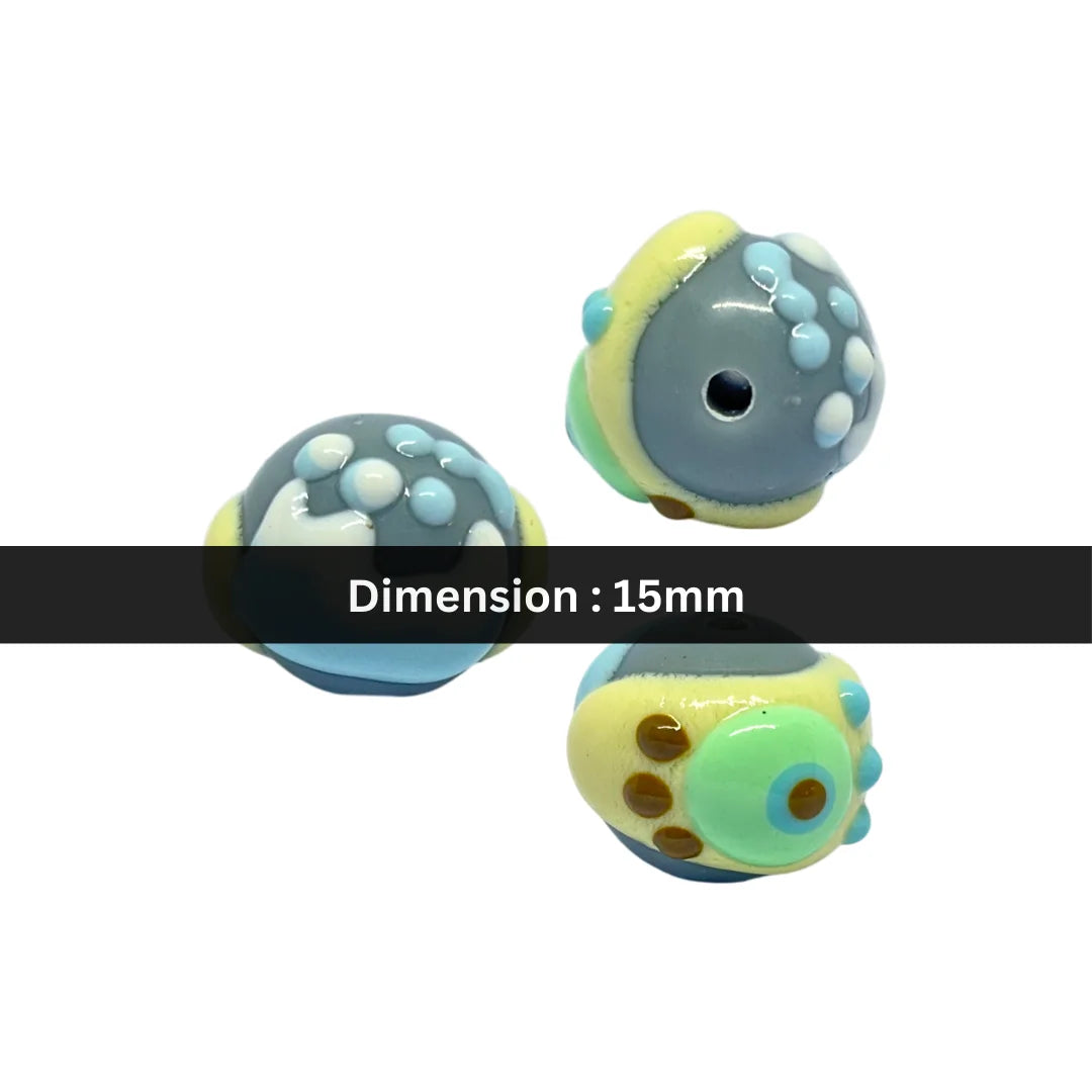 Sugar Wave Bead - Style 03 | 15mm