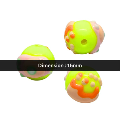 Sugar Wave Bead - Style 01 | 15mm