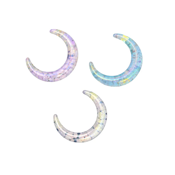 45 mm | Iridescent Crescent Moon Charms