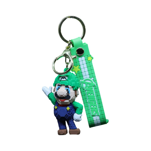 Super Mario Luigi Keychain