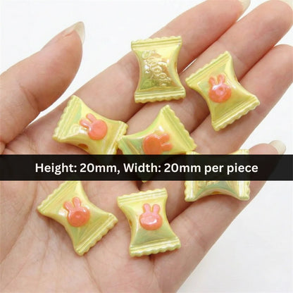 Acrylic | 20x20mm | Candy Bead