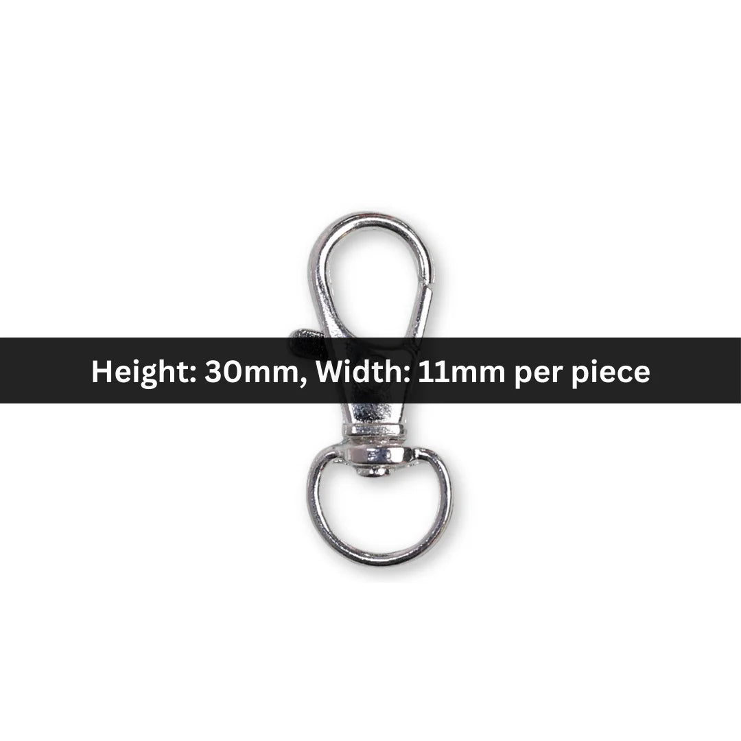 Swivel Lobster Clasp Clip Hook - Style 02 | 30x11 mm