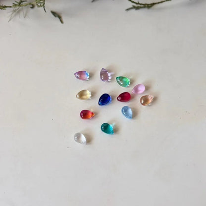 Glass Water Droplet Beads