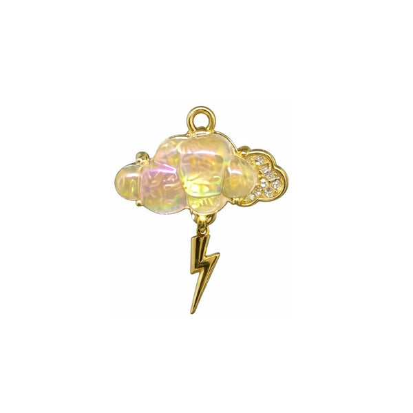 Stainless Steel | 30 x25 mm | Thundercloud Charm