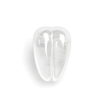 Acrylic | 20x25 mm | Transparent Bell Pepper Bead