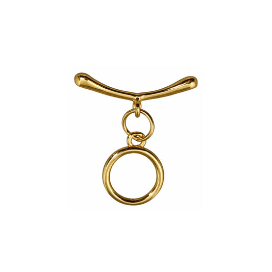 Stainless Steel | 20x20 mm | Twisted Rope Toggle Clasp Style - 02