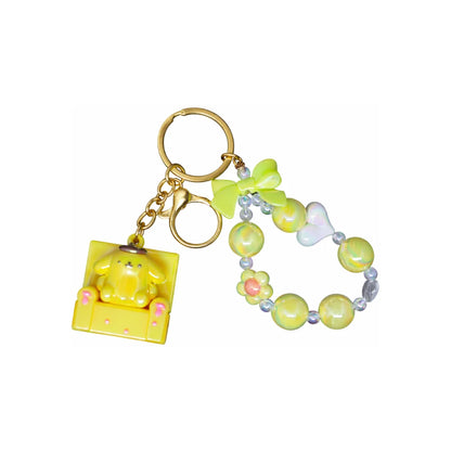Keychain With Beads