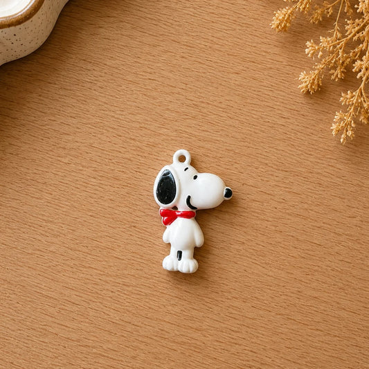 Snoopy with Red Scarf Charm