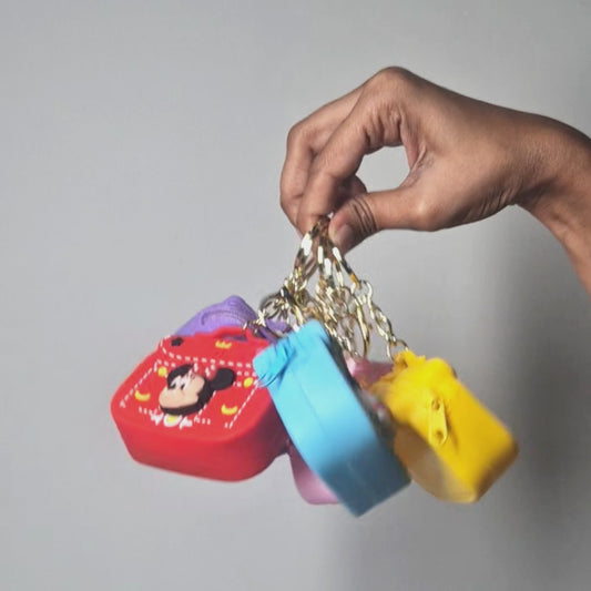 Cartoon Pouch Keychain